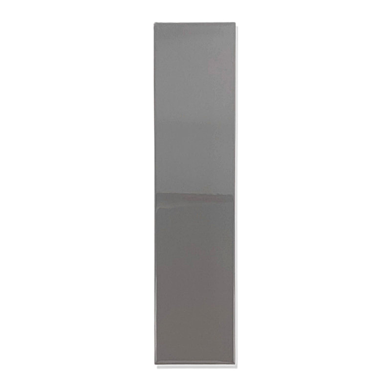 3" X 12" Ceramic Subway Wall Tile, Dark Gray