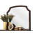 Lancaster Espresso Finish Mirror