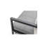 Élégant canapé de jardin 2 places, gris et noir, 50,4 po x 29,5 po x 25,6 po | Cadre en métal durable (épaisseur de 0,8 po) | Tissu 100% acrylique / polyuréthane | Parfait pour les espaces extérieurs bohémiens, design élégant et confortable-1535743220