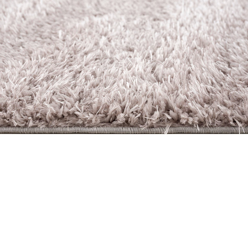 Tapis à poils longs en polyester super doux, Rectangle 3 pi 11 po x 5 pi 11 po