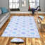 Luxueux tapis imprimé en 3D, 5,9 x 9,2 pieds | 100% polyester, velours de 0,3 po de hauteur, 650 g / m² | Antibactérien et antidérapant dessous, lavable à la machine pour un entretien facile | Parfait pour le salon, la chambre à coucher ou le bureau-1459824604