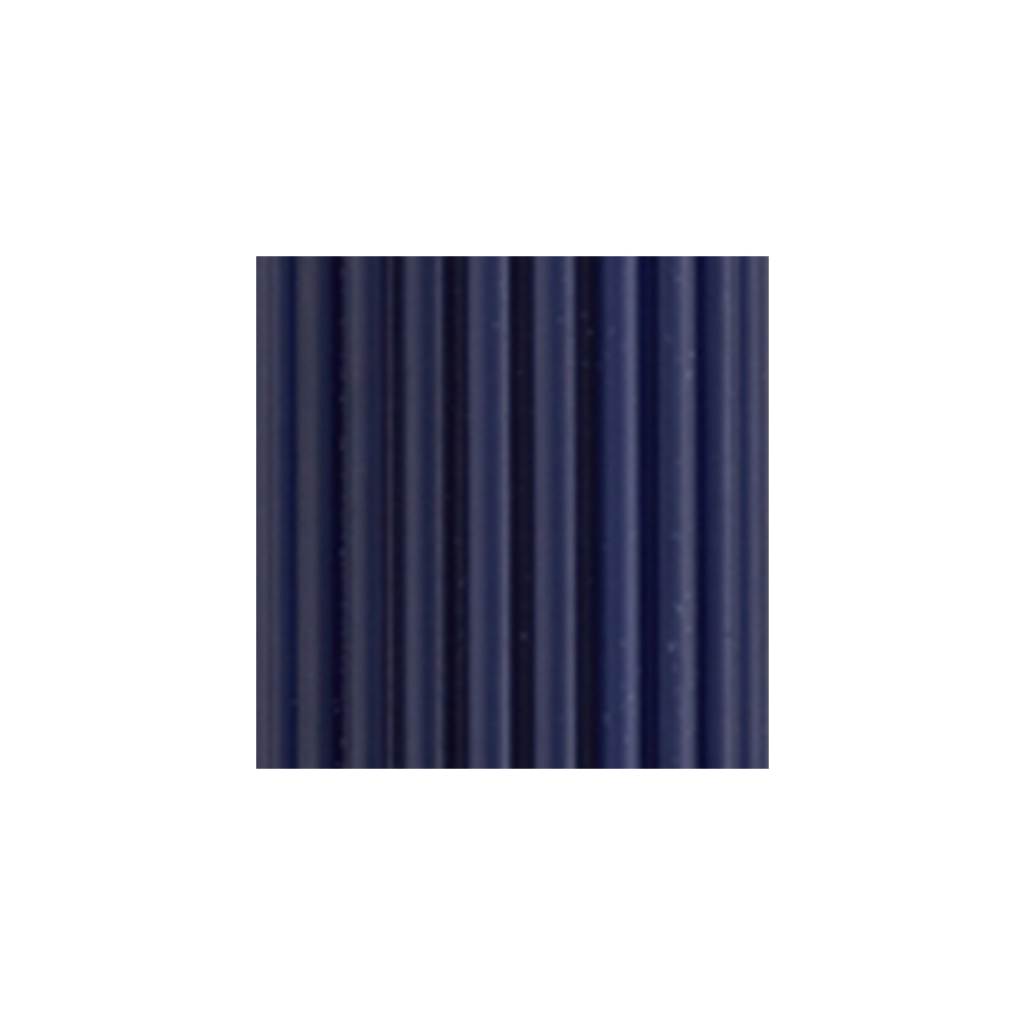 Grecian Collenette Unscented Taper Candle, Navy, 7" H x 1.25" W x 1.25" D