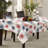 Ottis Celebration Fireworks Easy-Care Fabric Rectangular Tablecloth-1490740426-1490740422