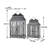 28.4'' H Tabletop Lantern