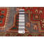 Tapis de couloir gris unique en laine 4 pi 8 po x 9 pi 10 po Hariyah