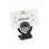 Black Swirl Menu / Card Holder - 2" x 2 1/2"