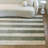 Augello Green Striped Area Rug-1929801413