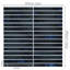 Kuroaya 0.63 in. x 5.7 in. Glazed Ceramic Tile-1026303224