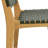 Banda Teak & Woven Leather Counter Height Stool-123280145