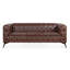 Canapé 3 places à coussin carré amovible de 84,06 po de largeur-1500998066