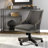 Gracie Oaks Winford Linen Task Chair
