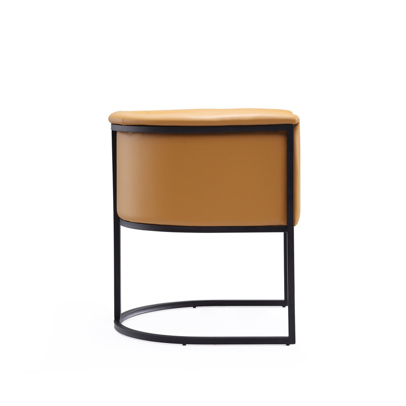 Chaise en cuir Cosmopolitan, Chameau