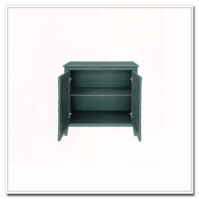 Sideboard Cabinet with Carved Roman Column Legs