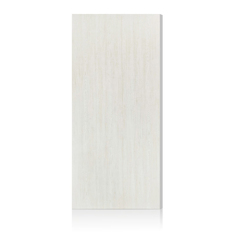 Panneau de porte intérieure composite à âme creuse affleurante, texture blanche, 42 po x 96 po, 42 po x 96 po, Blanc