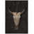 Black Floater Framed