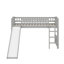Lit mezzanine simple avec glissoire et échelle