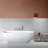 68.9 Inch Freestanding Solid Surface Soaking Bathtub For Bathroom