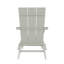 Chaise Adirondack pliante en plastique PEHD Joubert-1102896050
