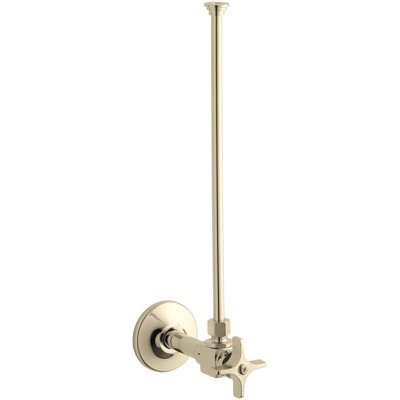 Npt Angle Supply with Stop and Annealed Vertical Tube