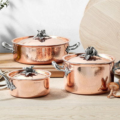 Copper 6-Piece Cookware Set