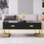 Table basse moderne noire à 4 tiroirs Modern-1271820318