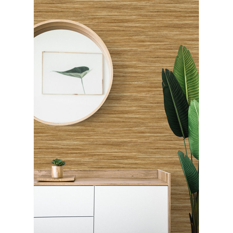 Rouleau de papier peint L 27 pi x l 27 po Crystelle, rouille