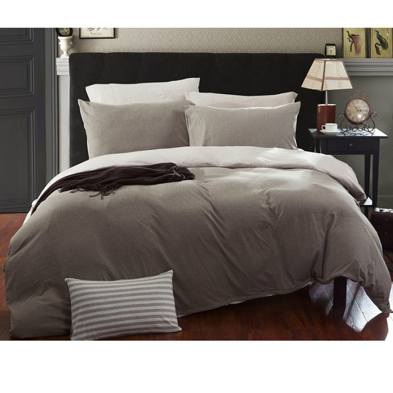 Cotton Jersey Knit Duvet Cover