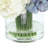 Hydrangea Arrangement with Thistle and Viburnum