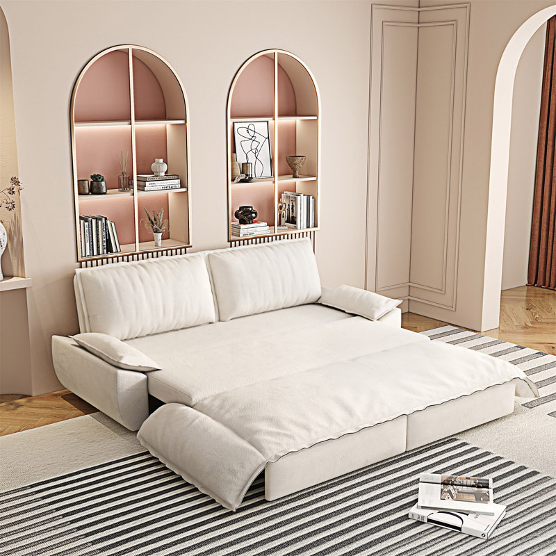 Divan-lit convertible, Beige