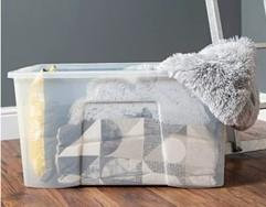 Rebrilliant Decorative Bin, 110L