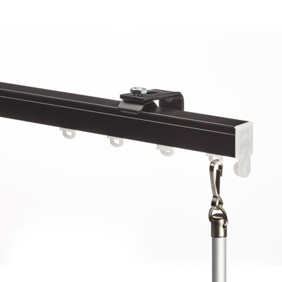 Marciniak Aluminum Single Curtain Rod
