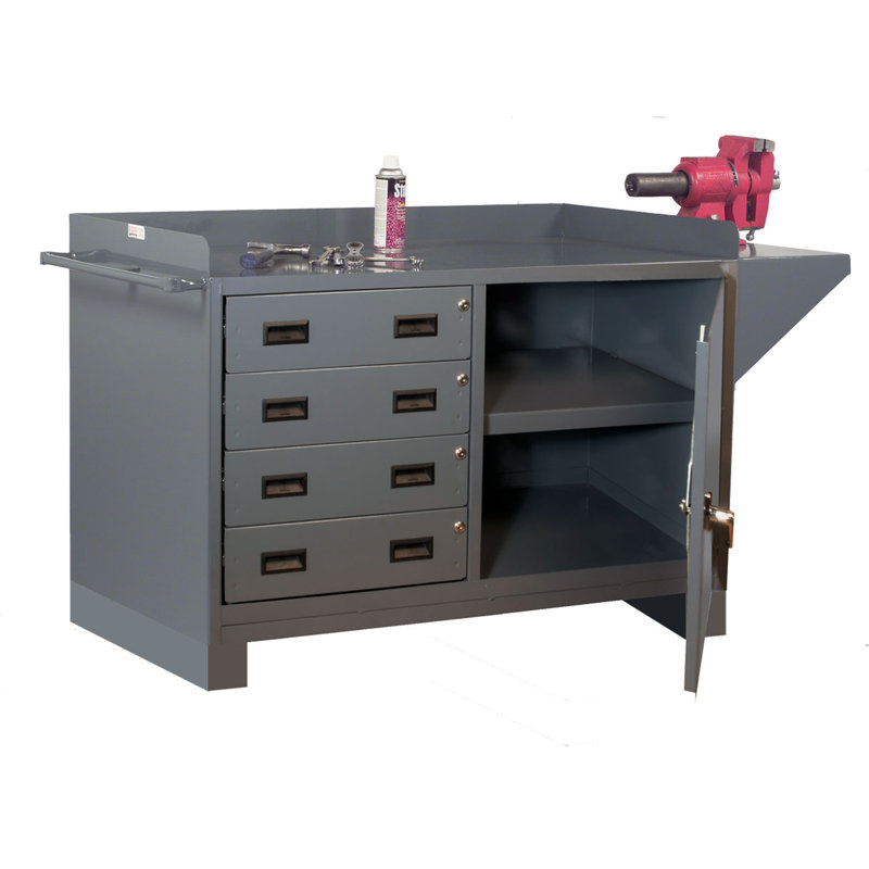 60'' W Steel Top Workbench