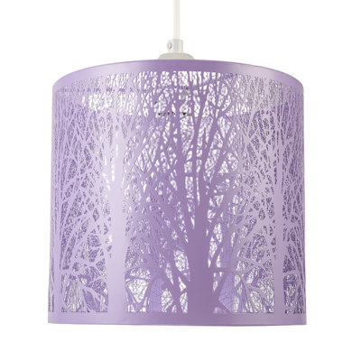 25cm H Metal Drum Pendant Shade ( No Direct Attachment Method )