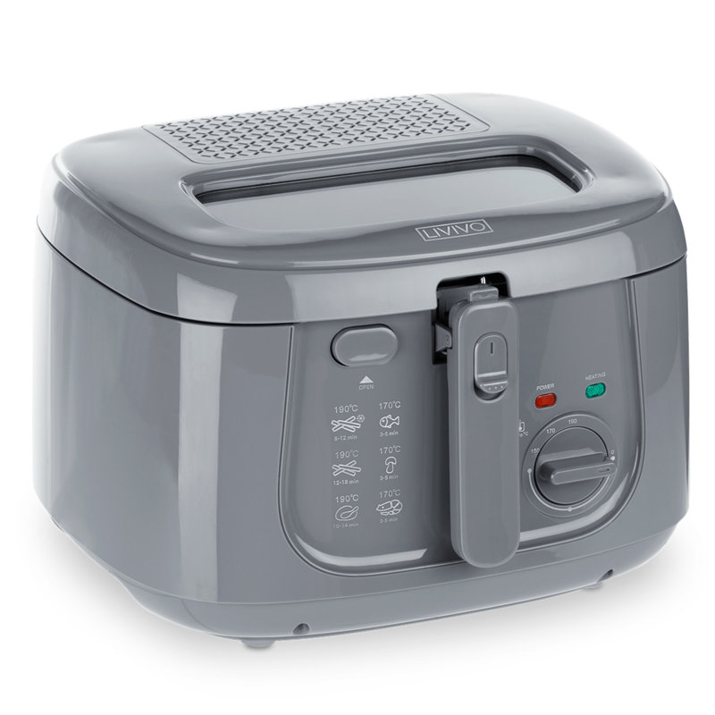 LIVIVO 10L Air Fryer Oven, Grey