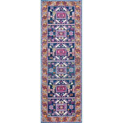 Tapis de couloir géométrique Delilah