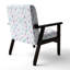 Chaise d'appoint Kids Raindrops - Fauteuil mauve Pastel Drops-1662063503