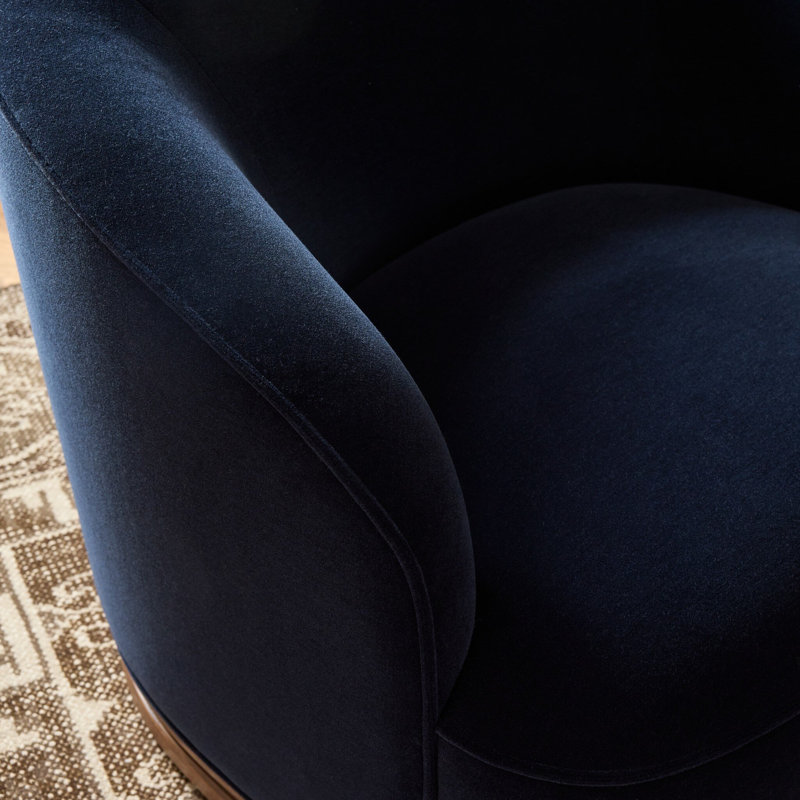 Lonnie Swivel Chair, Monte Navy