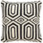 Geometric Feather Throw Pillow