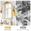 Armoire à pharmacie avec miroir et tablettes H 23,5 po x l 15,5 po Pelaga-89038457