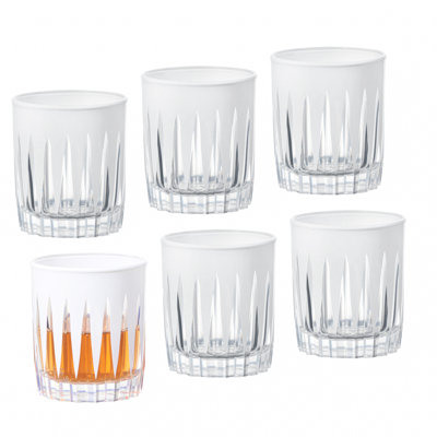Verre à liqueur - Verres à liqueur blancs - Ensemble de 6 - Verres à liqueur de couleur élégante - Blanc - Utilisation pour la vodka, la tequila, le whisky, le bourbon, les spiritueux et les spiritueux - chaque verre mesure 2,6 oz, fabriqué en Europe - par Barski