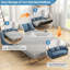 Matelas pour canapé-lit de 4 pouces, matelas en mousse viscoélastique imprégnée de gel pour canapé, canapé-lit, lit d'invité, véhicule récréatif, bateau-777629201