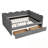 Queen Size Daybed with Two Storage Drawers and USB Port-494024639