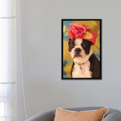 « mme bost », reproduction de photo sur toile