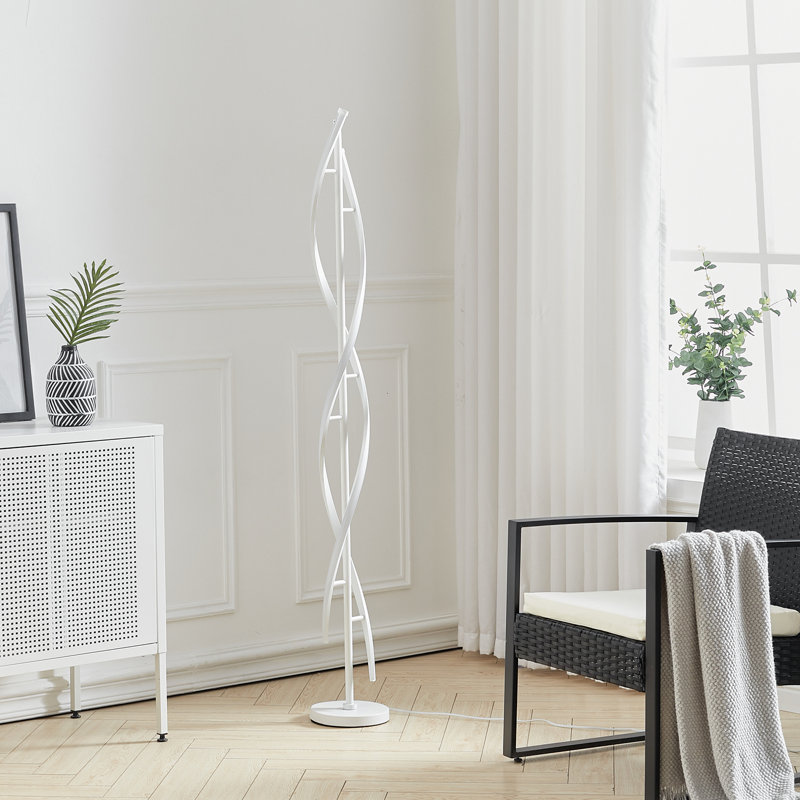 Knopf 150cm LED Novelty Floor Lamp, White
