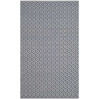 Melaina Hand Woven Cotton Geometric Rug