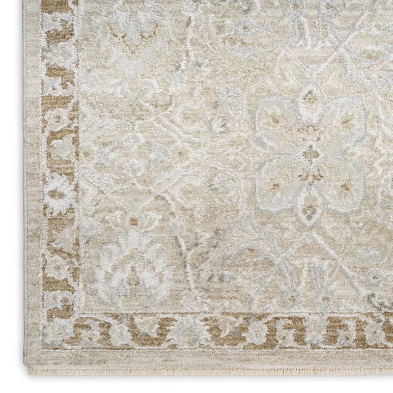 Tapis taupe Greenes, Rectangle 5 pi 3 po x 7 pi 10 po