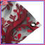 Tapisserie murale motif branches rouges-291964789