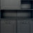 Laundry Cabinet With Doors And Shelf, Tilt-Out Laundry Hamper, Multiple Storage Space, Freestanding Style, Open Shelve, Adjustable Shelf-567166258