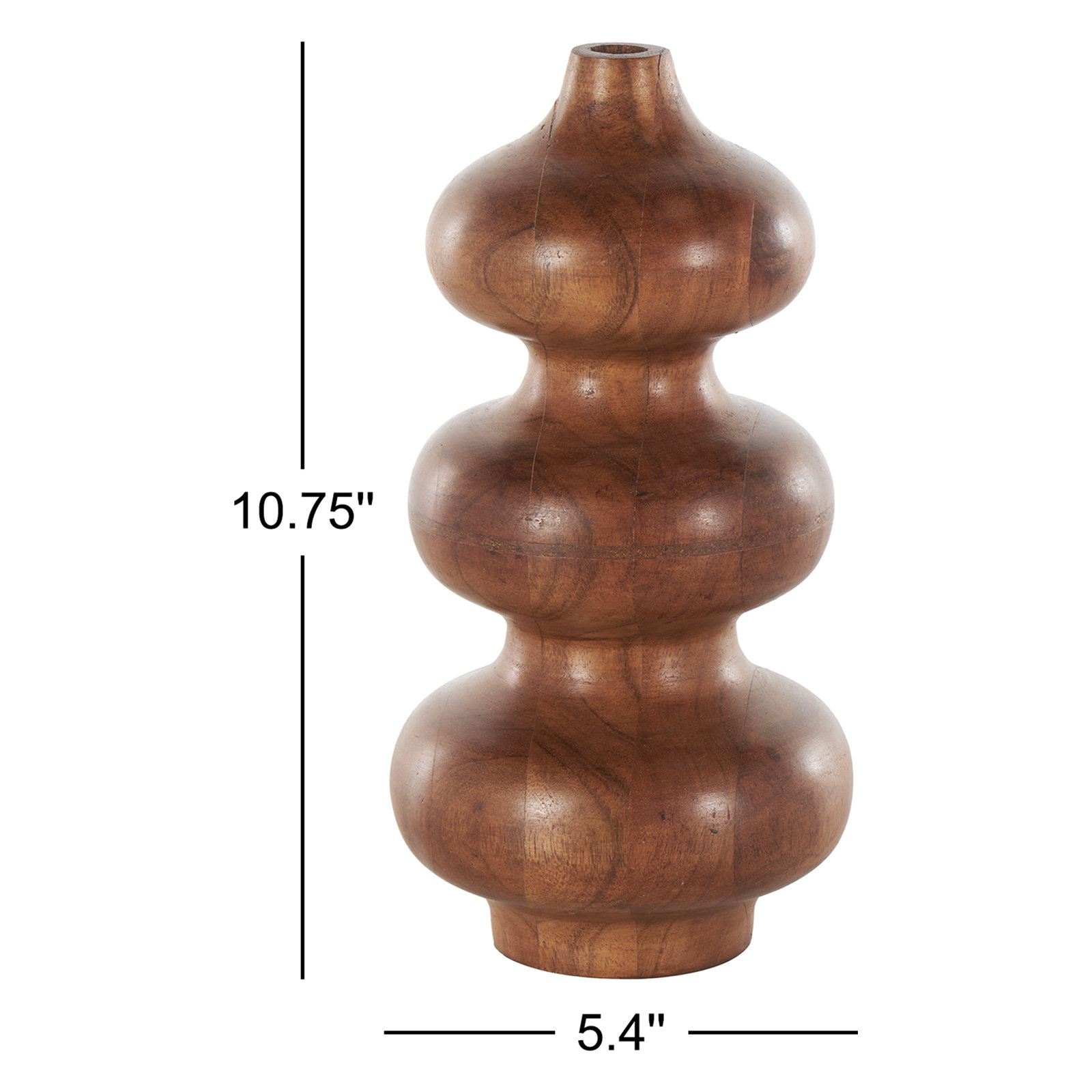 10.75'' Acacia Table Vase