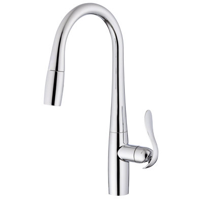 Gerber Selene® Single Handle Pull-down Kitchen Faucet 1.75gpm Stainless Steel In Chrome
